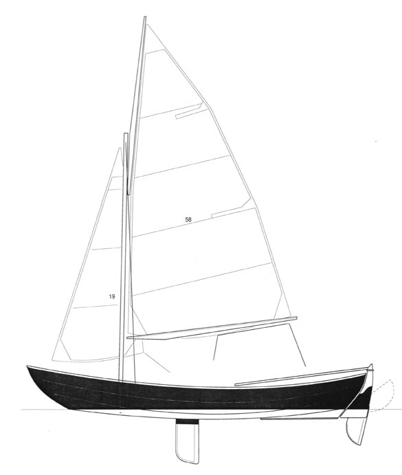 skerry with sloop rig 