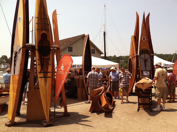 CLC's 2012 WoodenBoat Show Booth