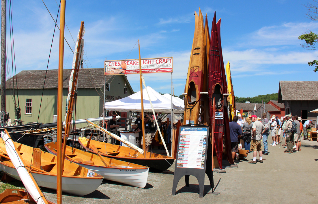 WoodenBoat Show Booth