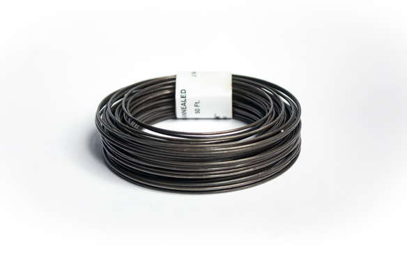 Annealed Steel Wire Roll, 18g, 50 Ft