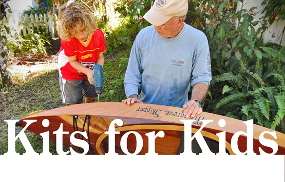 Boats for kids, boats kids can build, simple projects for first-time builders of any age.