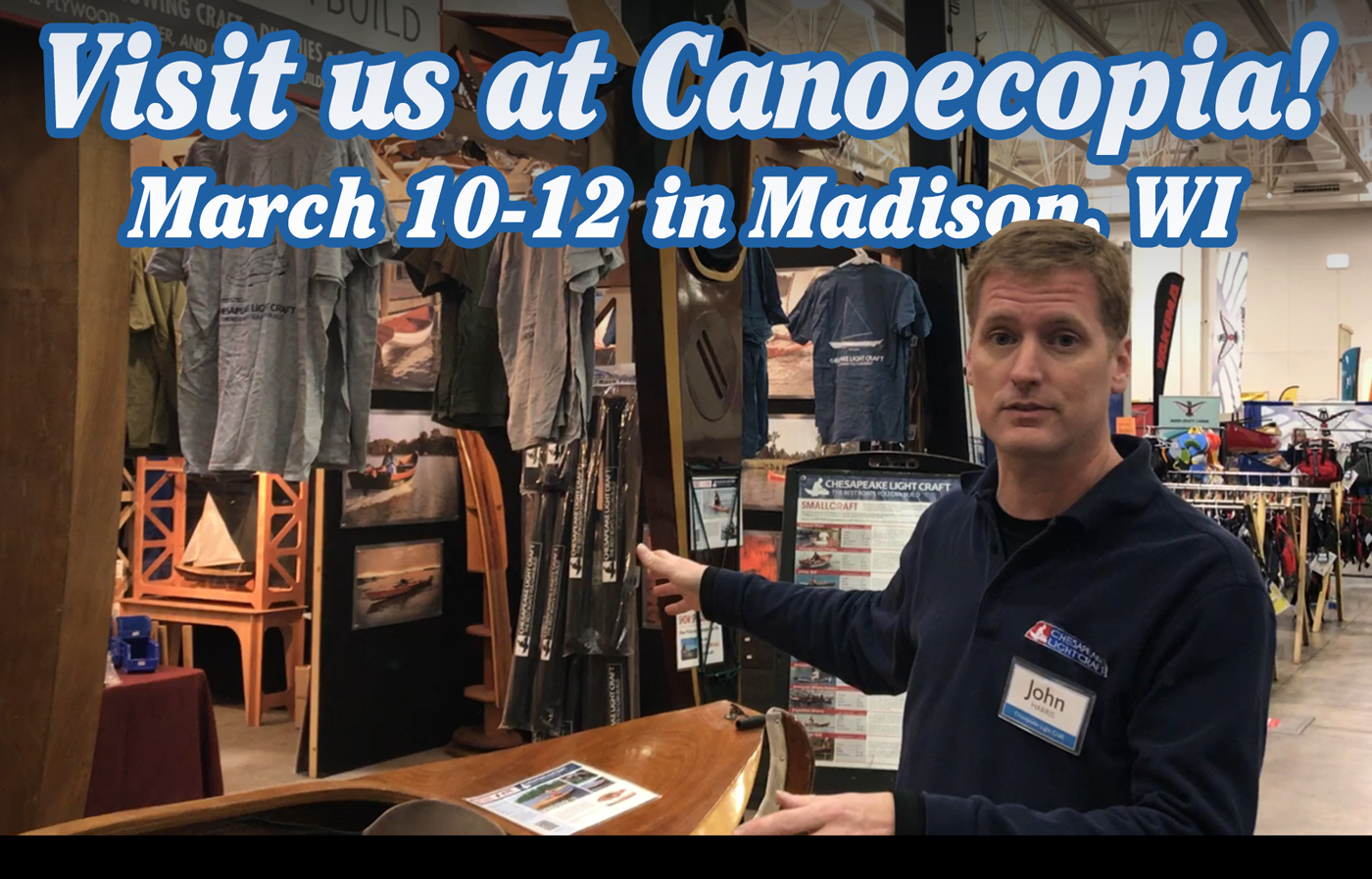 Cast off the winter blues, or snowshoes, or whatever, and come see us at the huge Alliant Energy Center in Madison, Wisconsin.