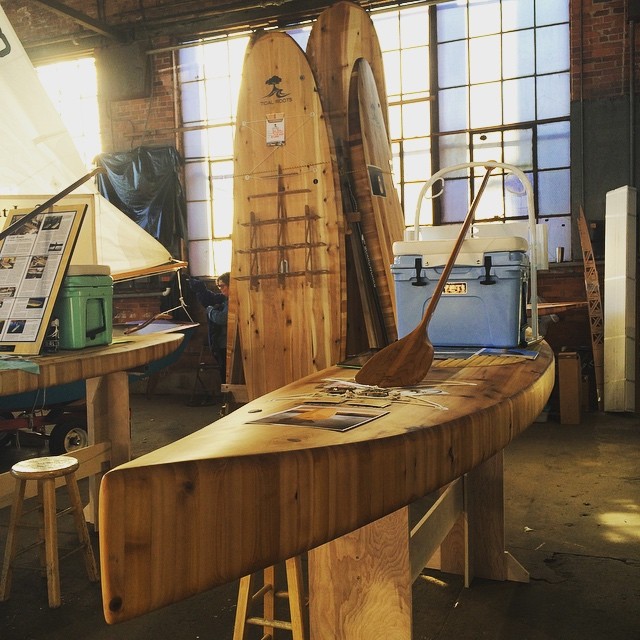 Learn more and shop cedar-strip SUP kits at Tidal Roots!
