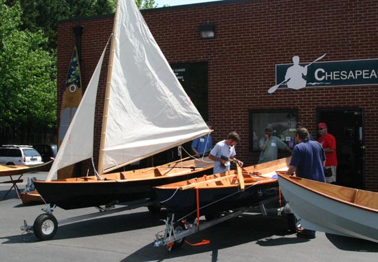 Rigging a Northeaster Dory for Sailing