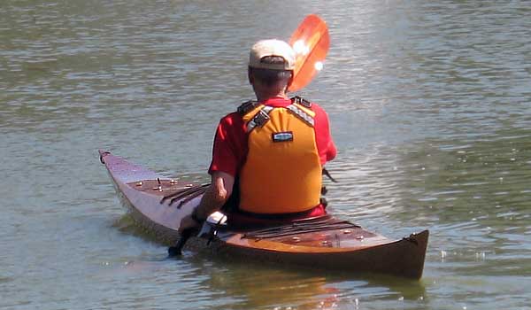 chesapeake light craft, wooden kayak, sacramento, clc demo, wooden boat