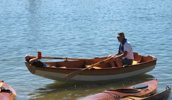 chesapeake light craft, wooden kayak, sacramento, clc demo, wooden boat, passagemaker dinghy