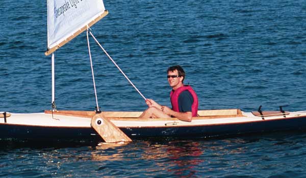 st. michaels, wooden kayak, wooden boat, chesapeake light craft, mill creek
