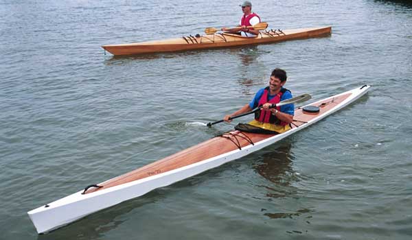 st. michaels, wooden kayak, wooden boat, chesapeake light craft, pax