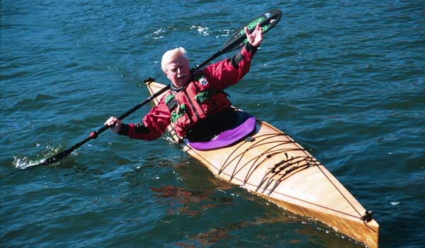 st. michaels, wooden kayak, wooden boat, chesapeake light craft, derek hutchinson