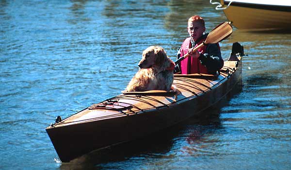 st. michaels, wooden kayak, wooden boat, chesapeake light craft, chesapeake double