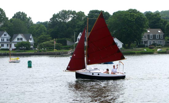 Geoff Kerr sails PocketShip