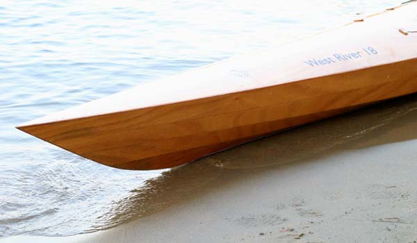 clc demo, chesapeake light craft, wooden kayak, wooden boat, west river