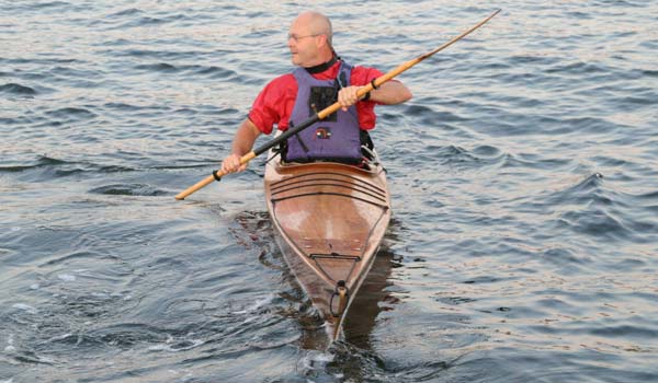 clc demo, chesapeake light craft, wooden kayak, wooden boat, 