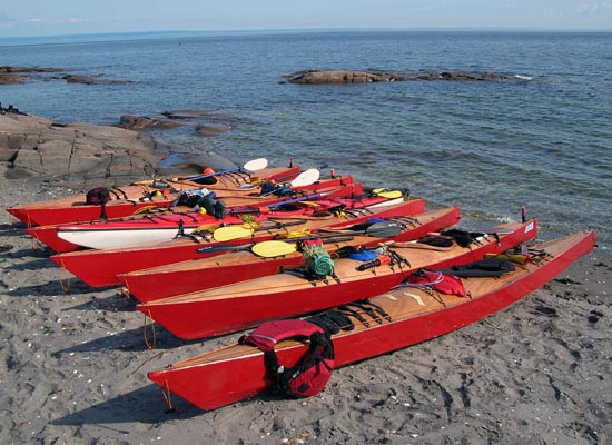 Chesapeake 17 Sea Kayaks in Quebec