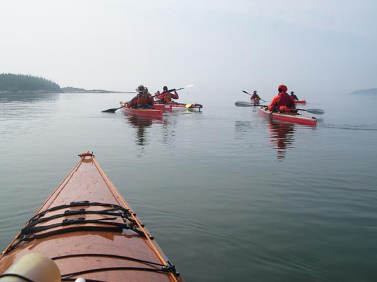 Chesapeake 17 Sea Kayaks in Quebec